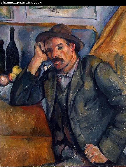 Paul Cezanne Mann mit der Pfeife