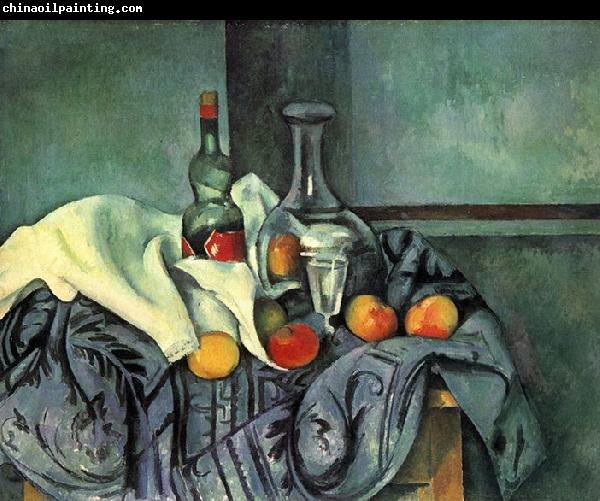 Paul Cezanne Stilleben, Pfefferminzflasche