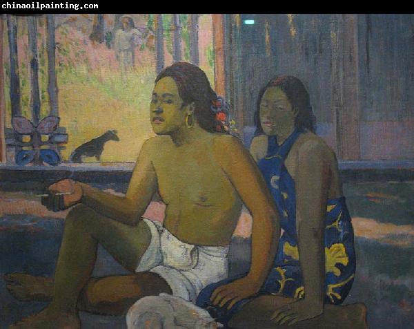 Paul Gauguin Eiaha Ohipa Tahitians in A Room