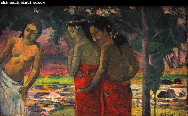 Paul Gauguin Three Tahitian Women