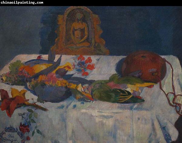 Paul Gauguin Still Life with Parrots