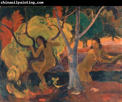 Paul Gauguin Bathers at Tahiti