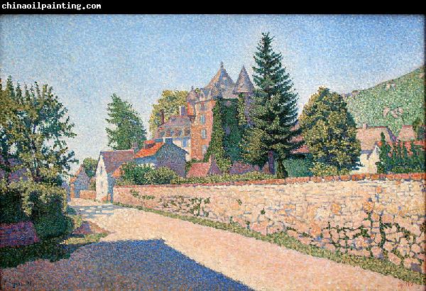 Paul Signac Comblat Castle.