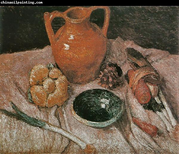 Paula Modersohn-Becker Still life with yellow jug