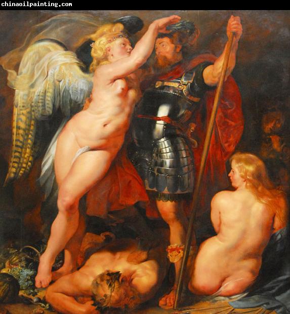 Peter Paul Rubens Crowning of the Hero