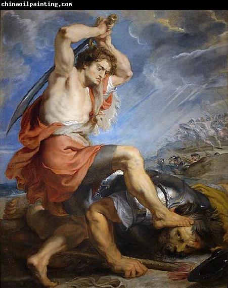 Peter Paul Rubens David Slaying Goliath