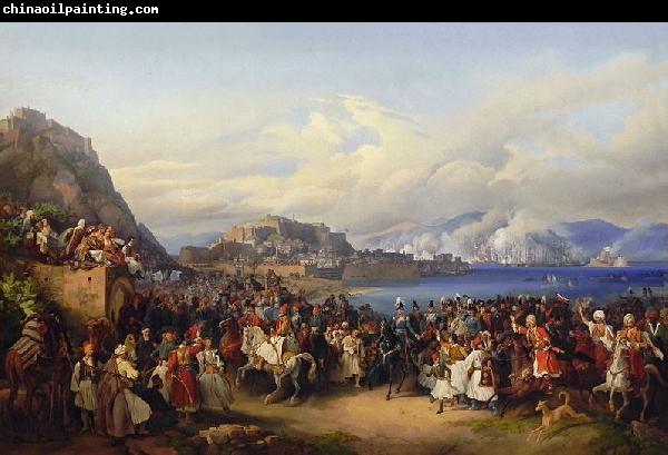 Peter von Hess The Entry of King Othon of Greece into Nauplia