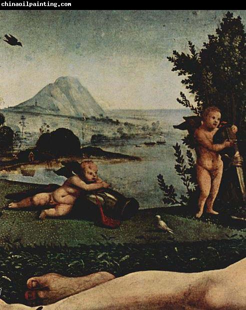 Piero di Cosimo Venus, Mars und Amor