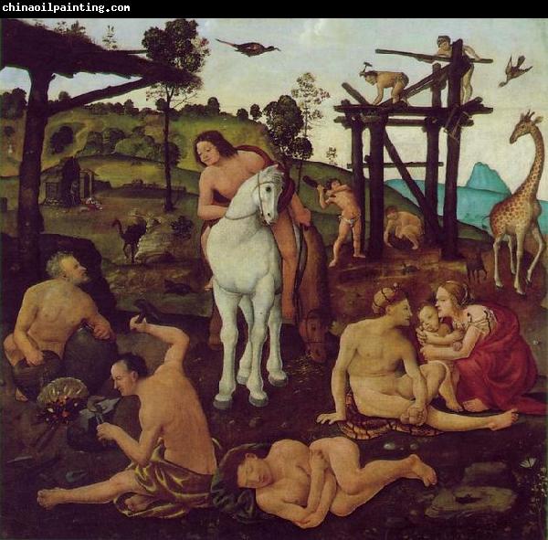 Piero di Cosimo Vulcan and Aeolus