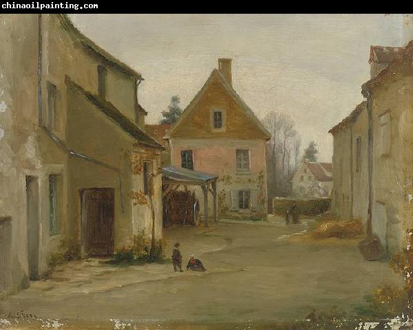 Pierre Edouard Frere Village street