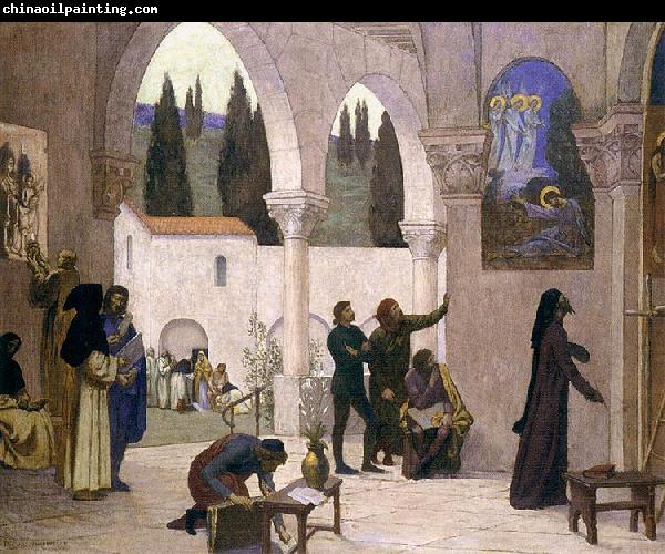 Pierre Puvis de Chavannes Christian Inspiration