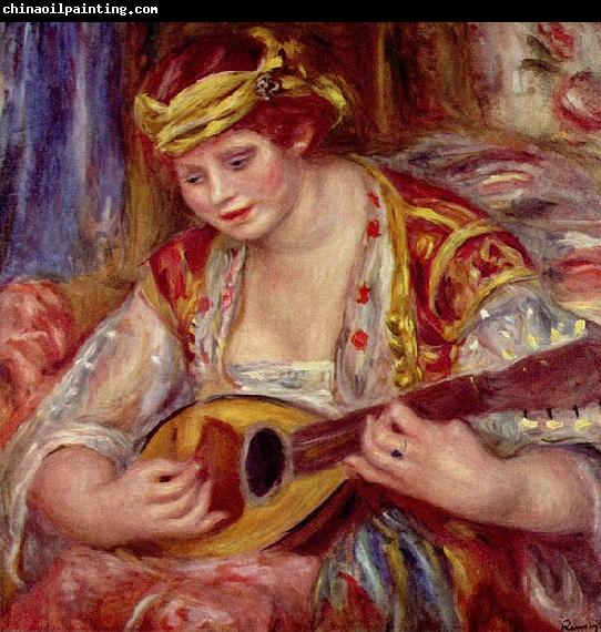 Pierre-Auguste Renoir Frau mit Mandoline