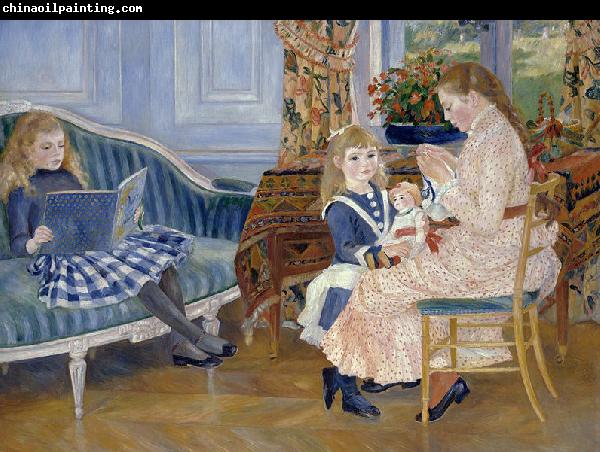 Pierre-Auguste Renoir Children's Afternoon at Wargemont