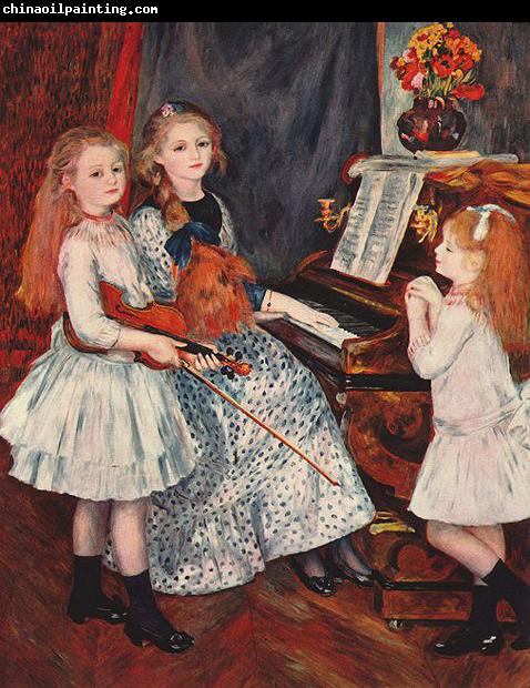 Pierre-Auguste Renoir Portrat der Tochter von Catulle-Mendes am Klavier