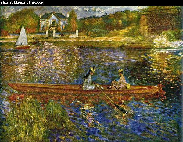 Pierre-Auguste Renoir The Skiff