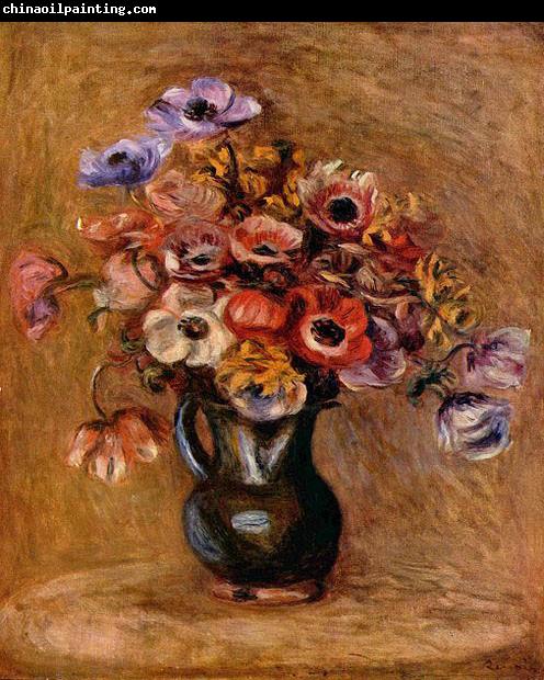 Pierre-Auguste Renoir Stilleben mit Anemonen