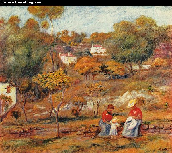 Pierre-Auguste Renoir Landschaft bei Cagnes