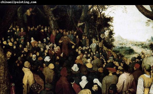 Pieter Bruegel the Elder The Sermon of St John the Baptist