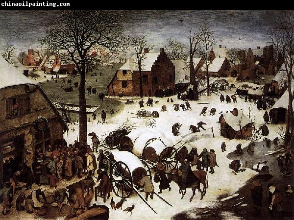 Pieter Bruegel the Elder The Census at Bethlehem