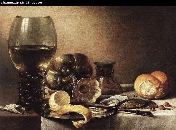 Pieter Claesz Still-Life with Oysters