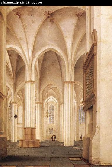 Pieter Jansz Saenredam The Buurkerk at Utrecht