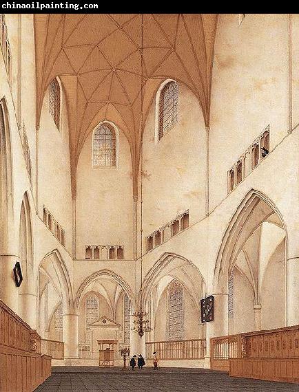 Pieter Jansz Saenredam Interior of the Choir of Saint Bavo's Church at Haarlem.