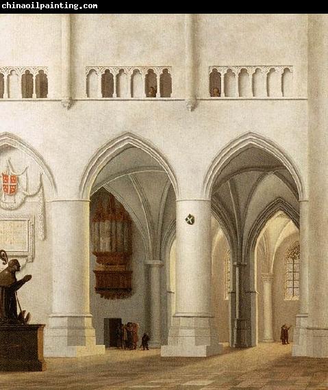 Pieter Jansz Saenredam Interior of the Church of St Bavo at Haarlem