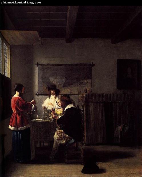 Pieter de Hooch The Visit