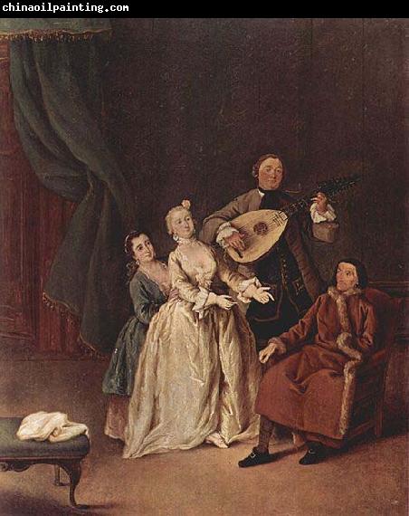 Pietro Longhi Das Familienkonzert