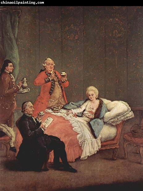 Pietro Longhi Die Morgenschokolade