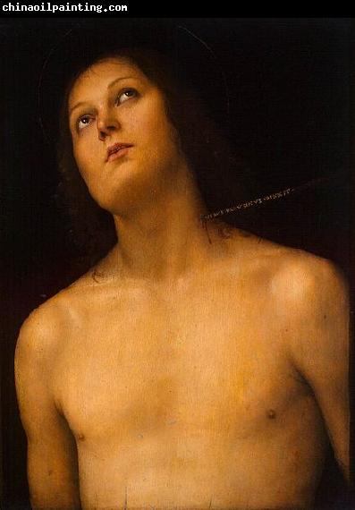 Pietro Perugino Bust of St Sebastian