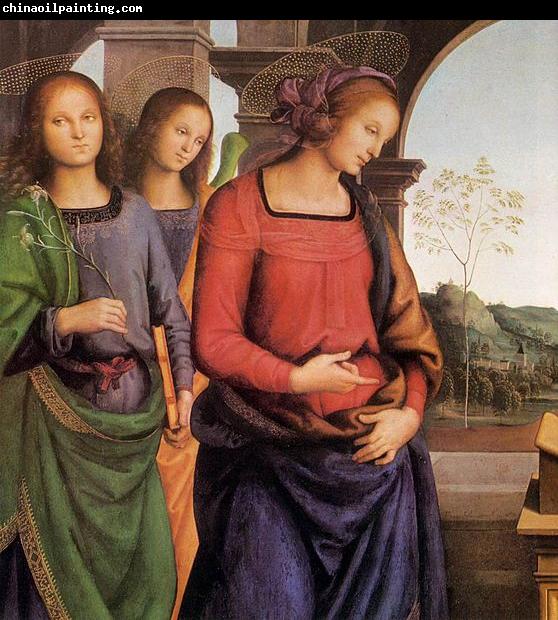 Pietro Perugino The Vision of St Bernard