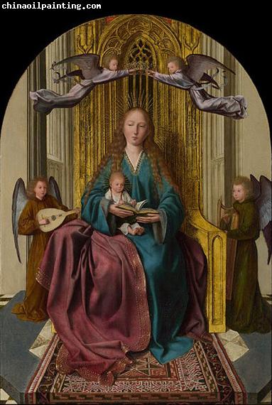 Quentin Matsys The Virgin and Child Enthroned, with Four Angels