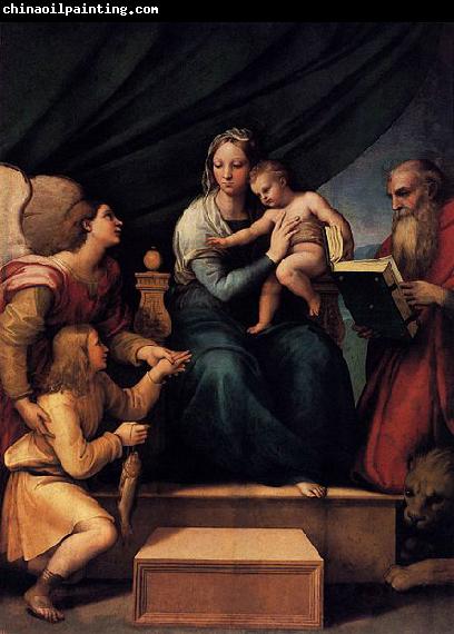 RAFFAELLO Sanzio Madonna with the Fish