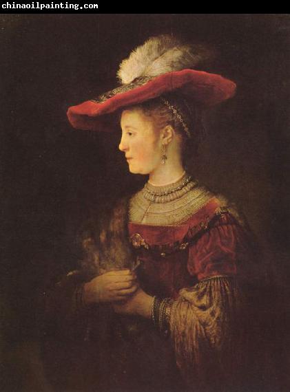 REMBRANDT Harmenszoon van Rijn Portrait of Saskia van Uylenburch