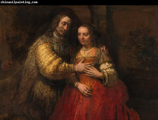 REMBRANDT Harmenszoon van Rijn Portrait of a Couple as Figures from the Old Testament, known as 'The Jewish Bride'