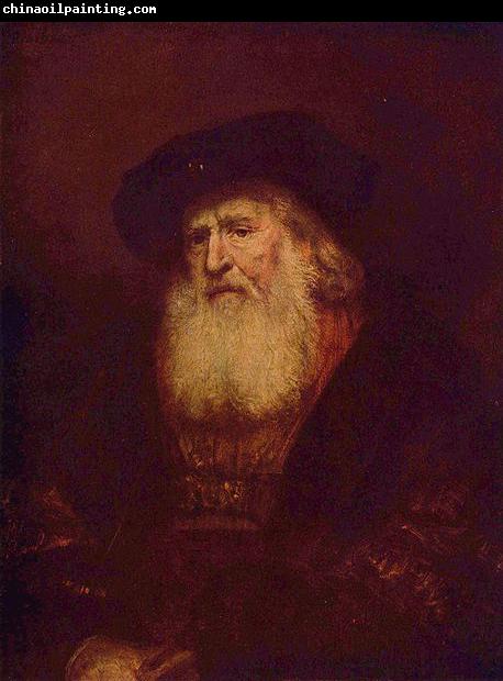 REMBRANDT Harmenszoon van Rijn Portrait of a Bearded Man