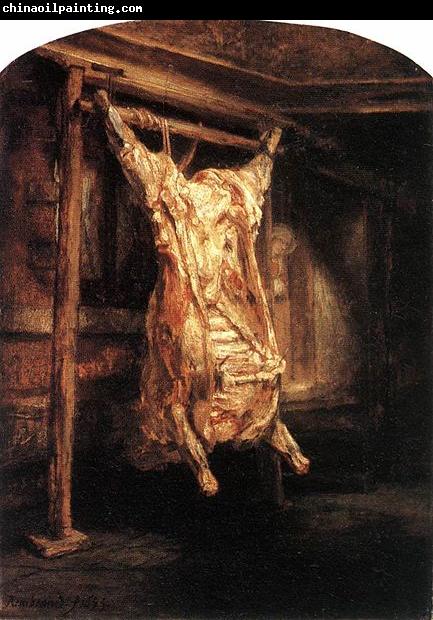 Rembrandt Peale The Flayed Ox