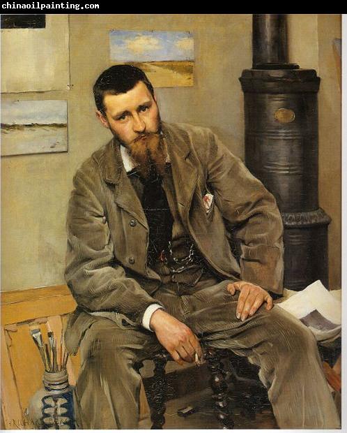 Richard Bergh Portrait of painter Nils Kreuger