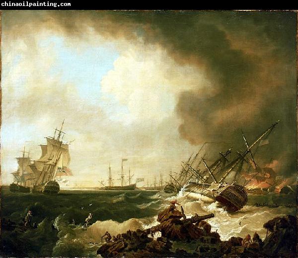 Richard Wright The Battle of Quiberon Bay