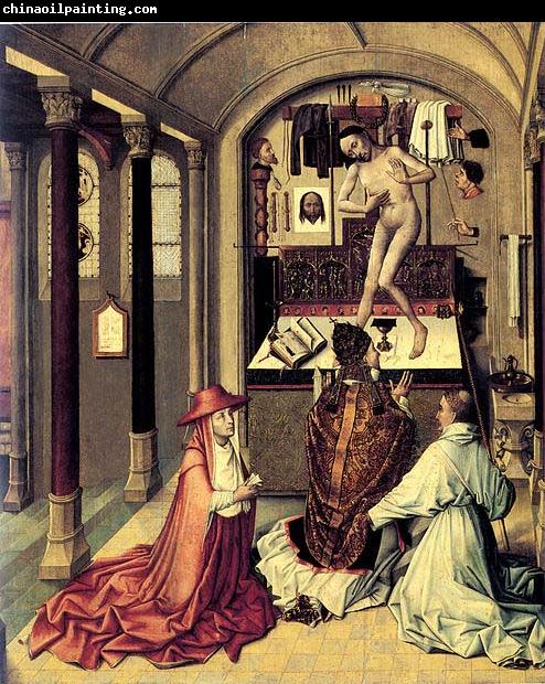 Robert Campin mass of Saint Gregory