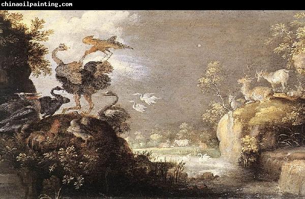 Roelant Savery Landscape with Animals