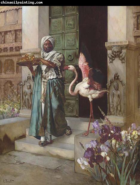 Rudolf Ernst Entering the Palace Gardens