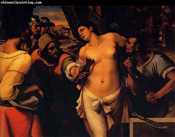 Sebastiano del Piombo Martyrdom of St Agatha