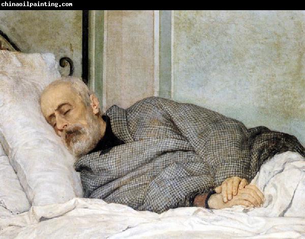 Silvestro lega Giuseppe Mazzini morente