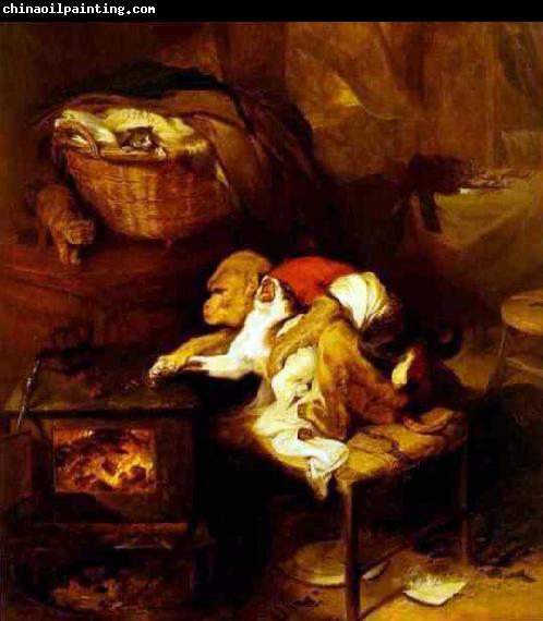 Sir Edwin Landseer The Cat's Paw