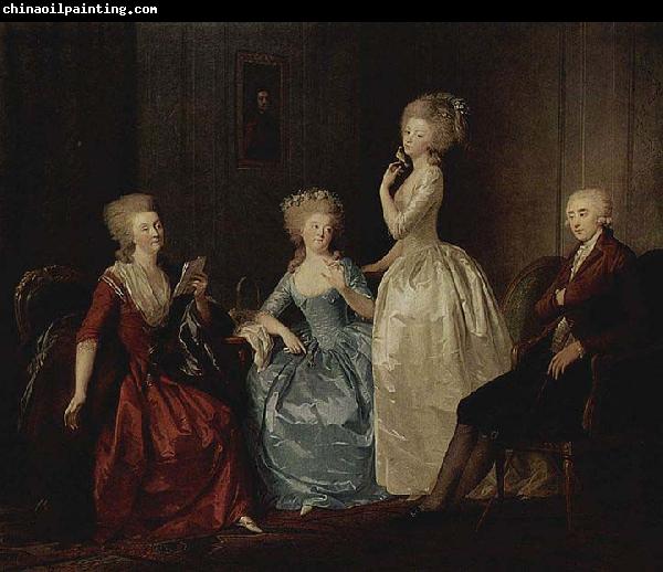 TISCHBEIN, Johann Heinrich Wilhelm Portrat der Grafin Saltykowa und ihrer Familie