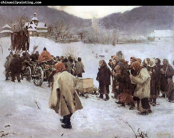 Teodor Axentowicz Hutsul Funeral