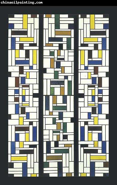 Theo van Doesburg Stained-Glass Composition IV.