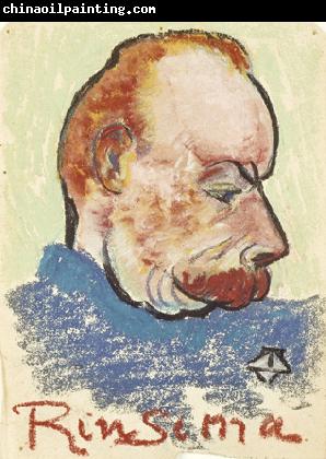 Theo van Doesburg Potrait of Evert Rinsema